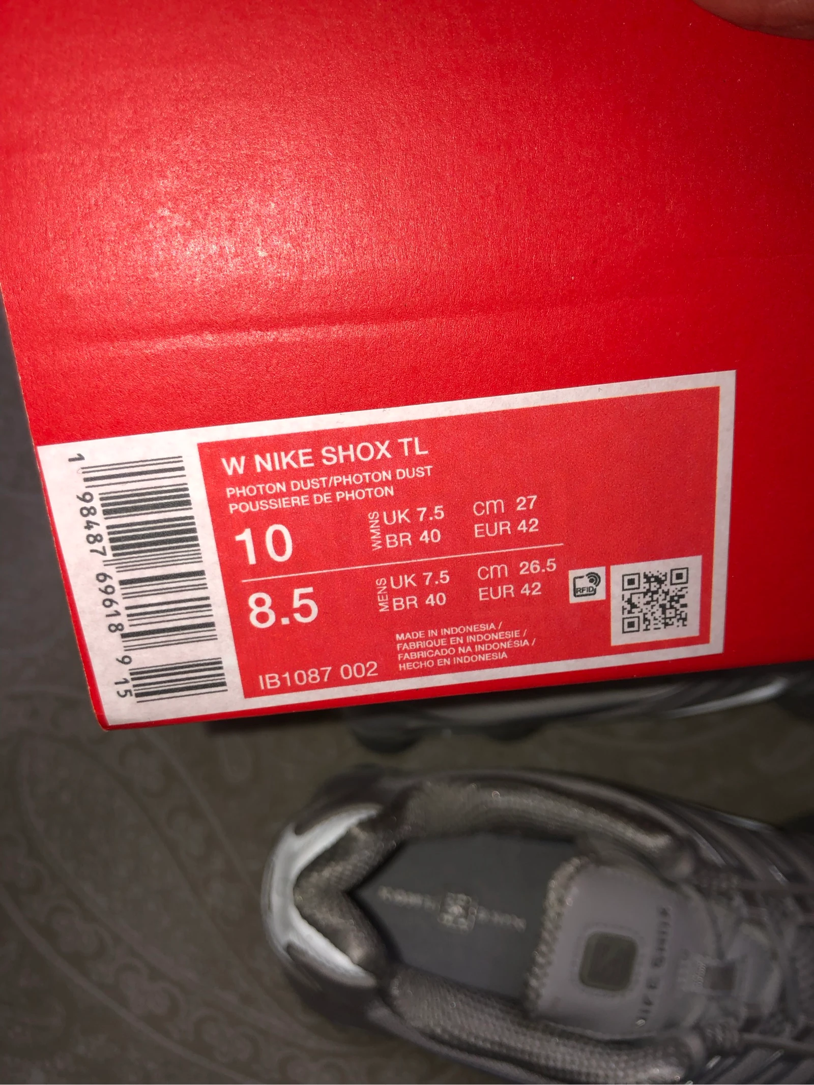 Nike shox TL pointure 42 – photo 10